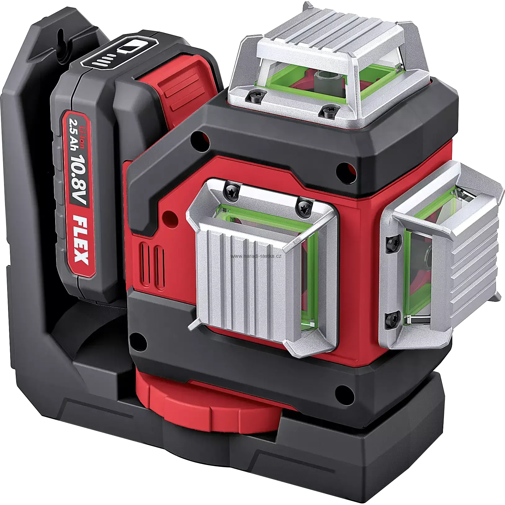 FLEX ALC 3/360-G/R 10.8 Set aku čárový laser 360°