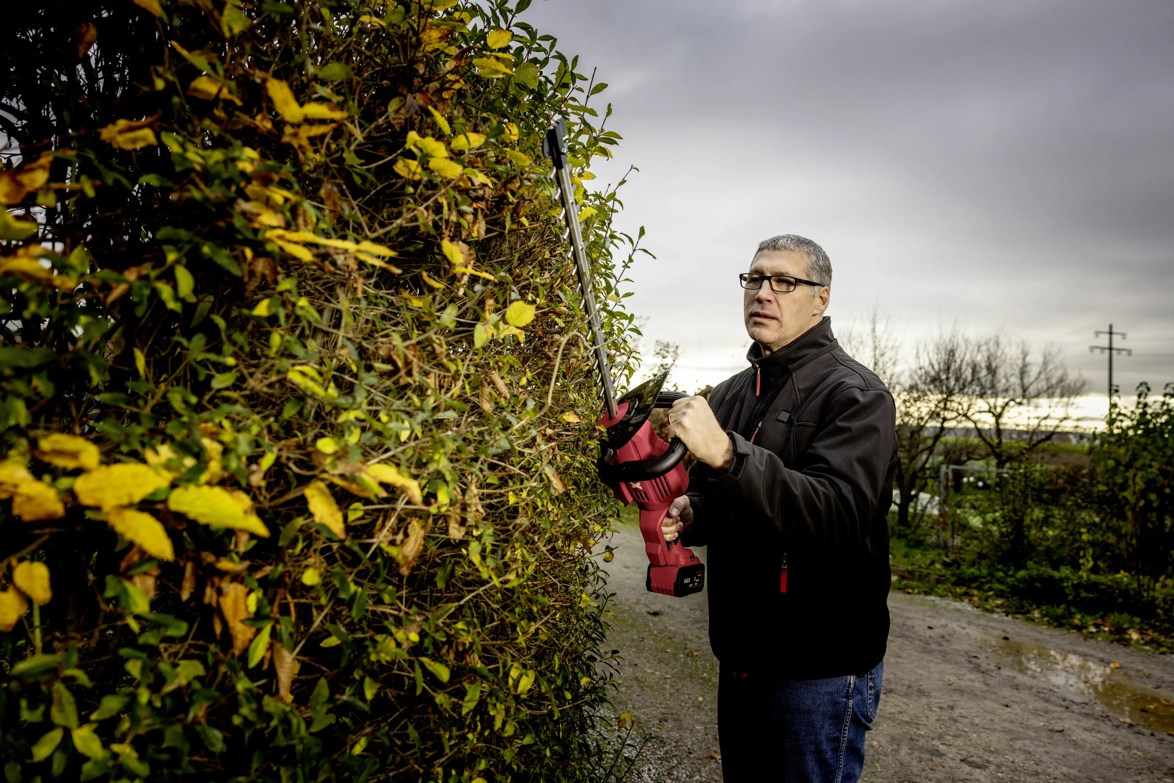 FLEX GHT 55 18-EC Aku nůžky na živý plot 18 V