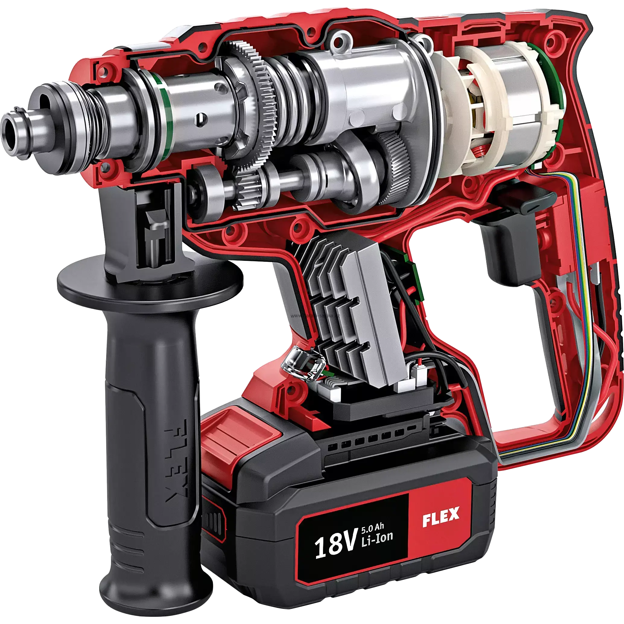 Flex CHE 18.0-EC C Kombinované aku vrtací kladivo 18,0 V