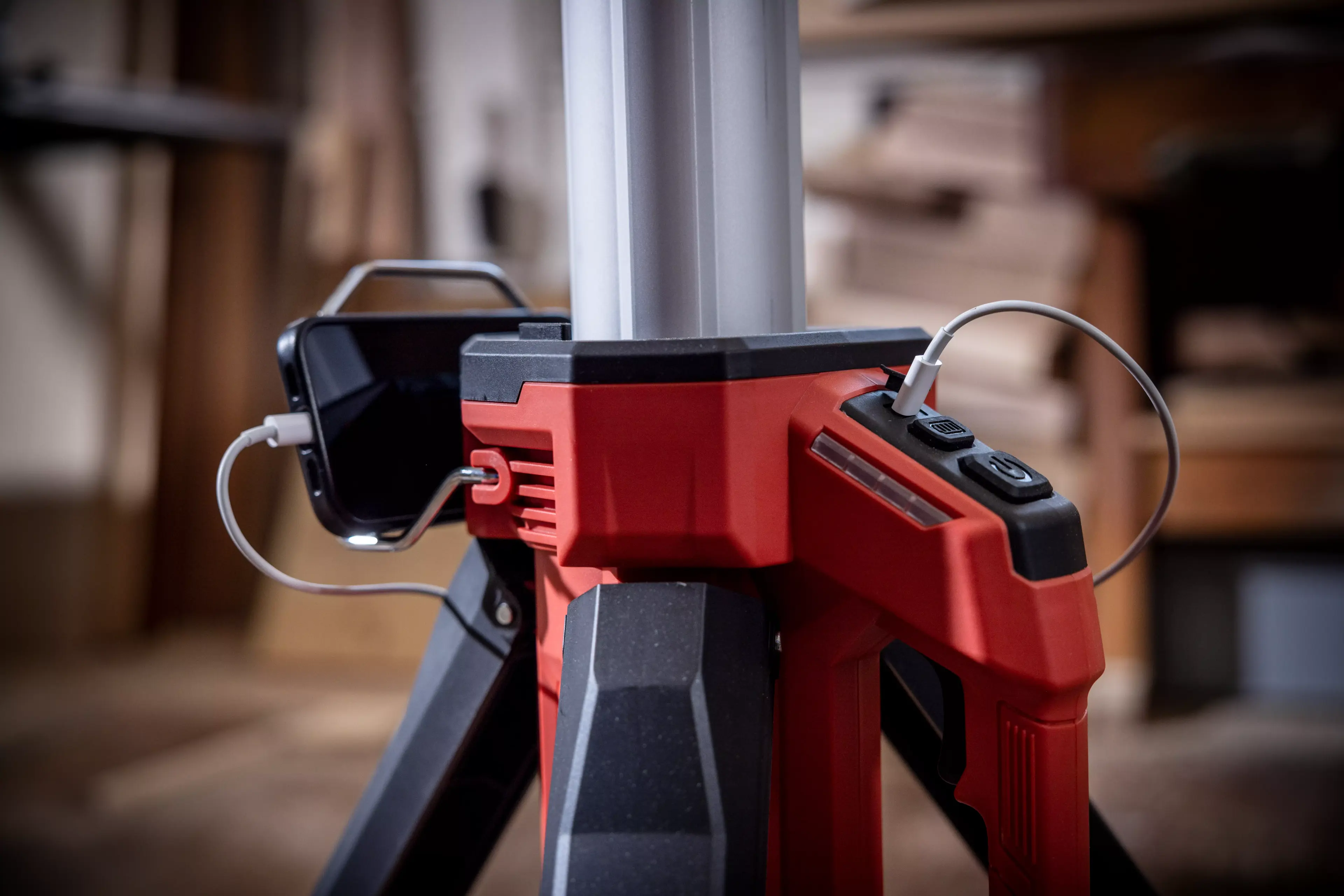 FLEX TL 4000 18.0/230, LED aku-stavební svítilna se stativem, 18 V