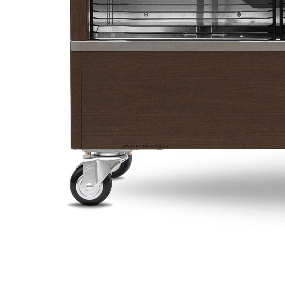 Infračervené naftové topidlo Veltron / Hipers DHOE-150 17,4kW s WIFI Hnědé