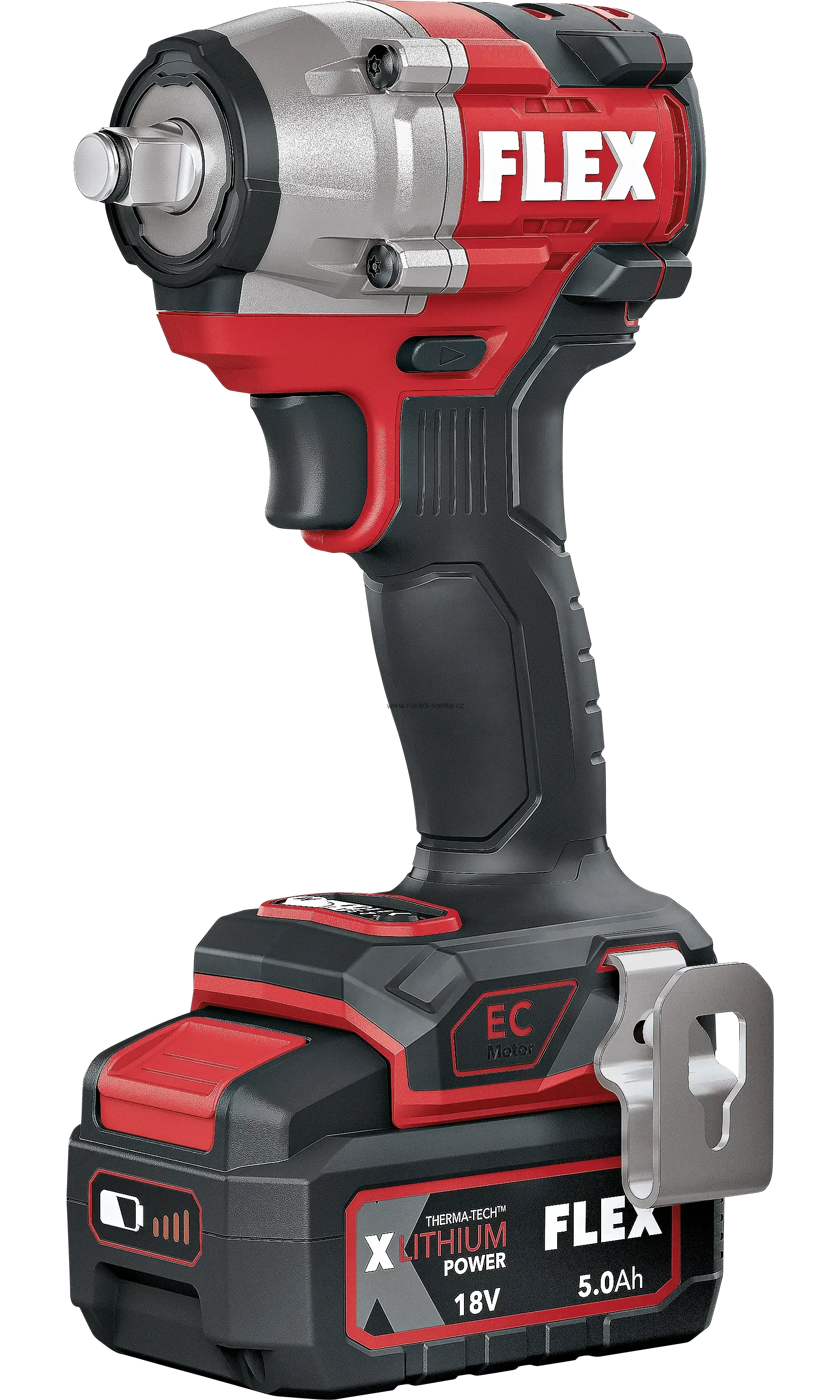 FLEX IW 1/2" 400 18.0-EC, Kompaktní aku rázový utahovák 18 V