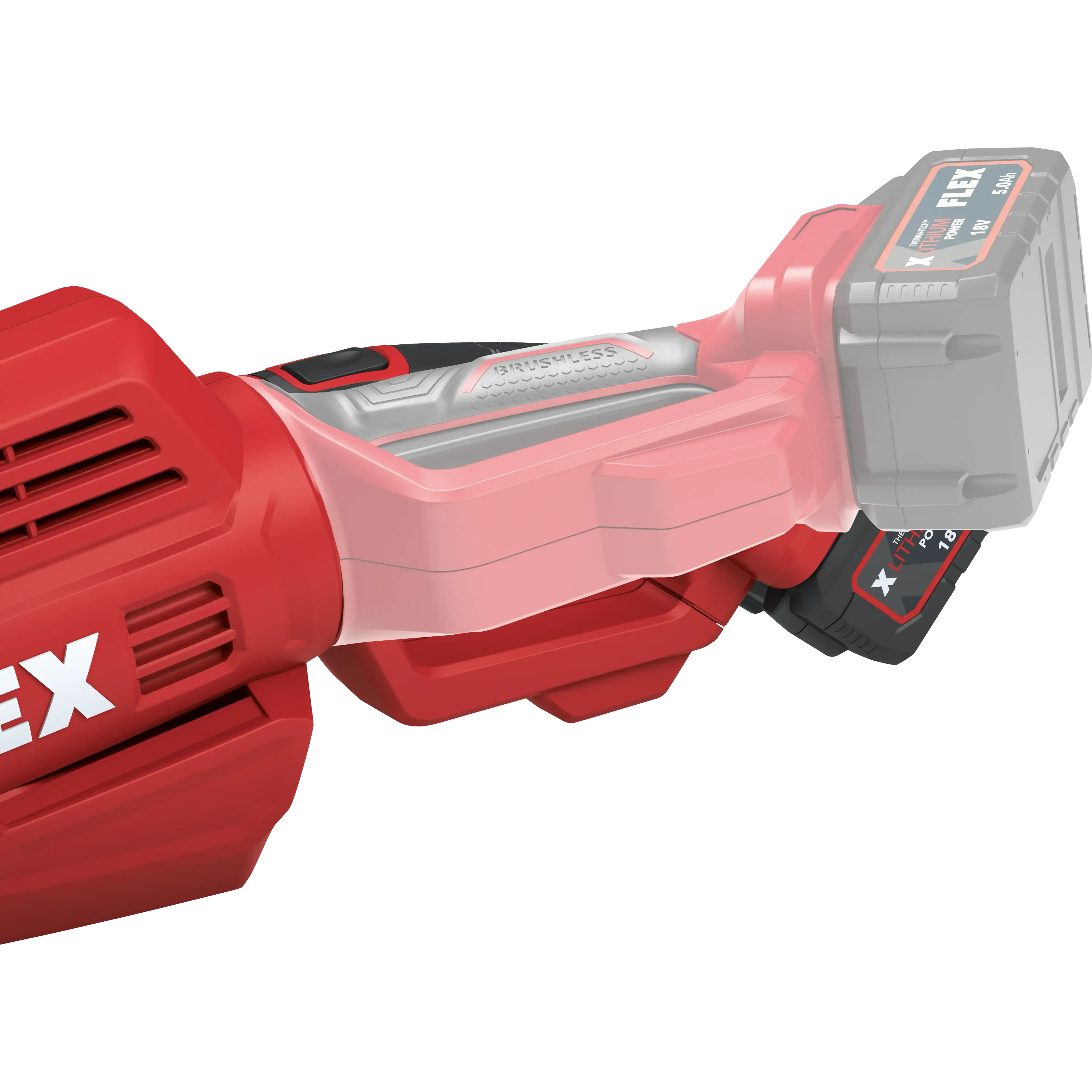 FLEX GHT 55 18-EC Aku nůžky na živý plot 18 V