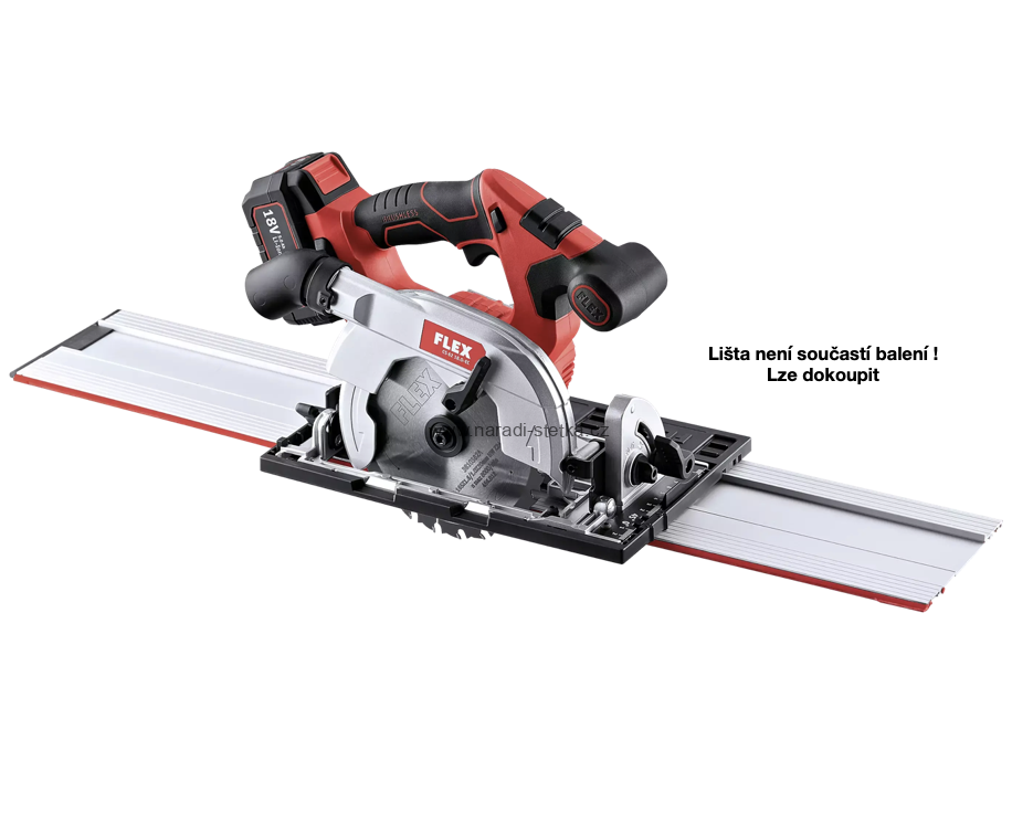 FLEX CS 62 18.0-EC C, Aku okružní pila se zápustným krytem 18,0 V