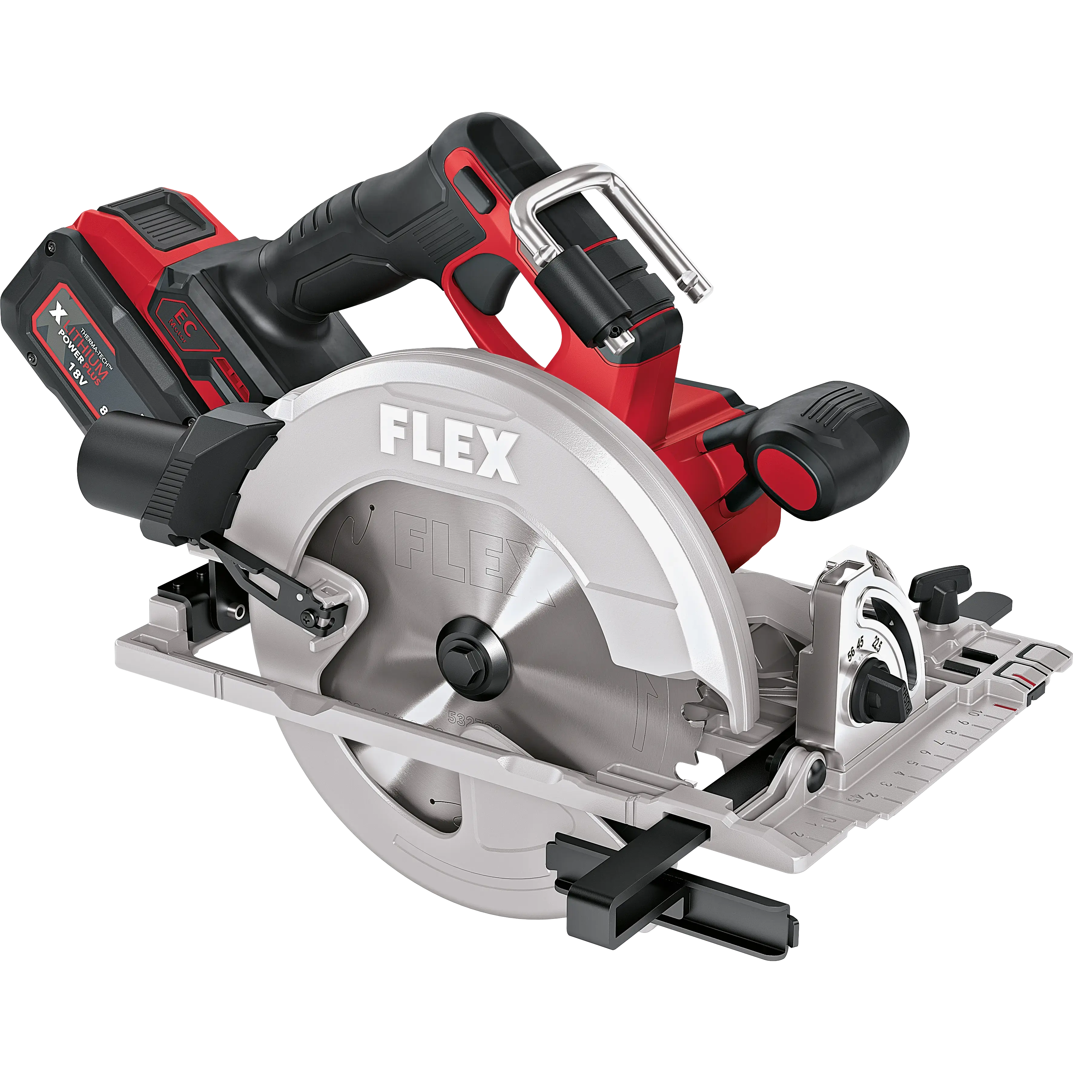 FLEX CS 68 18-EC C, Aku okružní pila 68mm se zápustným krytem 18 V