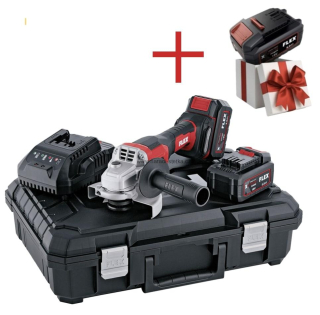 FLEX L 125 18.0-EC LD/5.0 Set, Aku úhlová bruska 18,0 V Light Duty, 125 mm