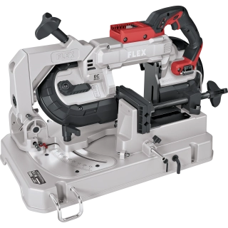 FLEX SBE 127 18-EC Akumulátorová pásová pila 18 V + pracovní stůl