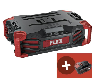 FLEX RD SP 12/18/230 Digitální aku stavební rádio 12 / 18 V, STACK PACK